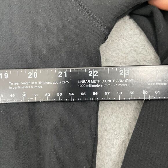 Camp David Sweatshirt Adult L Black Where Do You Camp Crewneck Pullover NWT - Picture 10 of 12